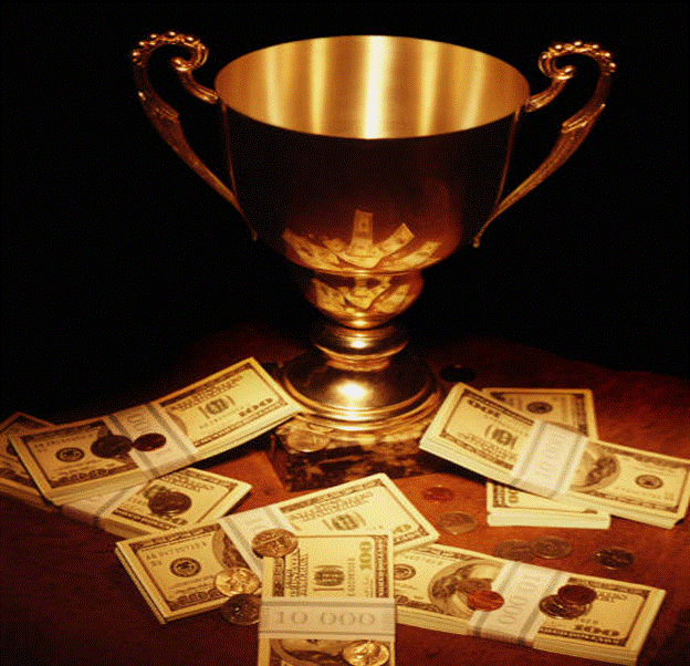 Trophy With Money